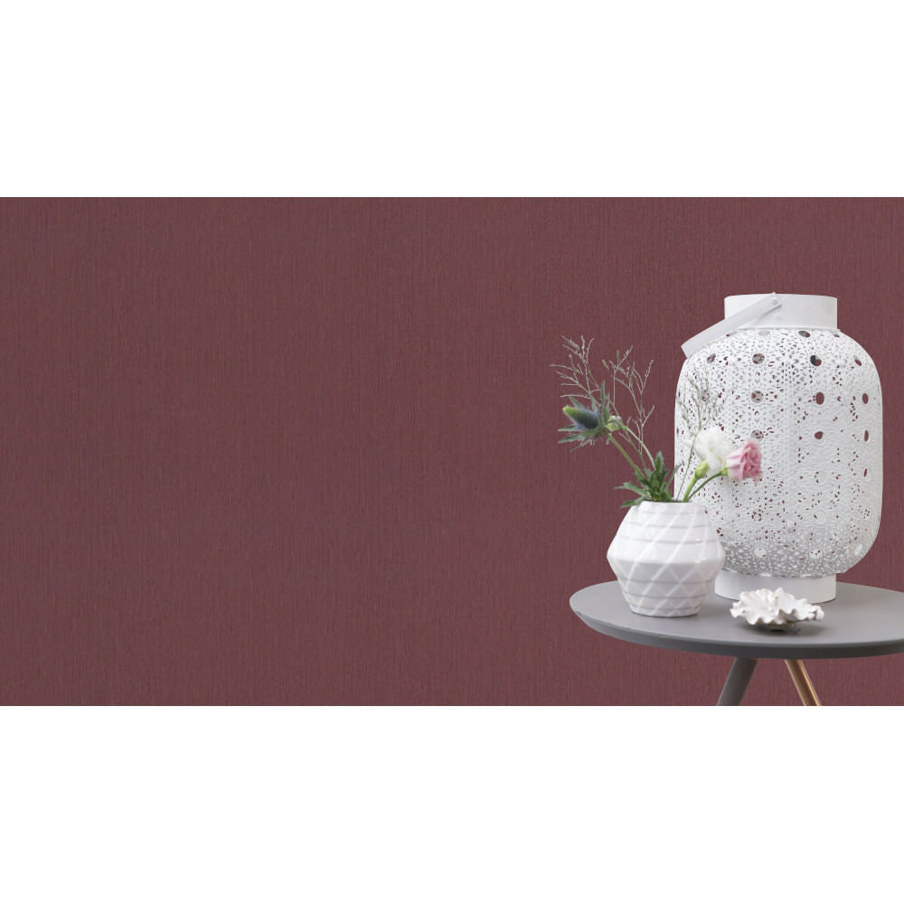 Rasch Wallpaper 537185 Pandora Burgundy