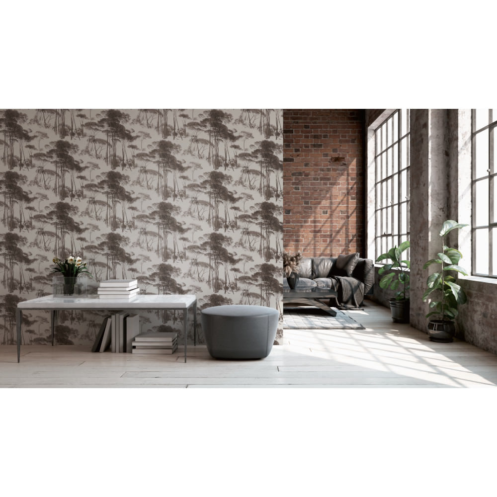 AS Creation Wallpaper 376511 Chantemur Solid Vinyl
