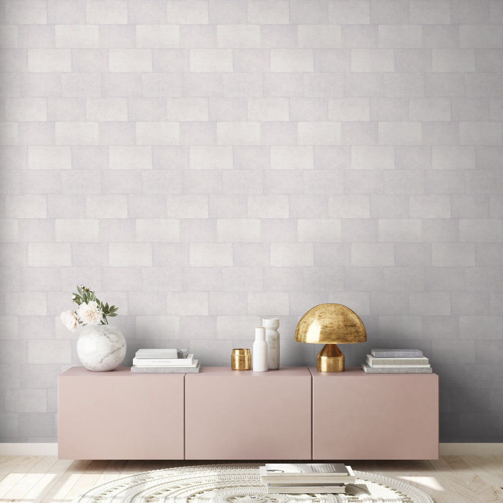 AS Creation Wallpaper 382012 Stone Effect Solid Vinyl