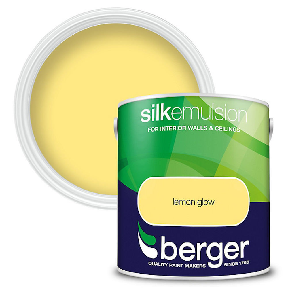 Berger Interior Emulsion Lemon Glow 2.5L Silk