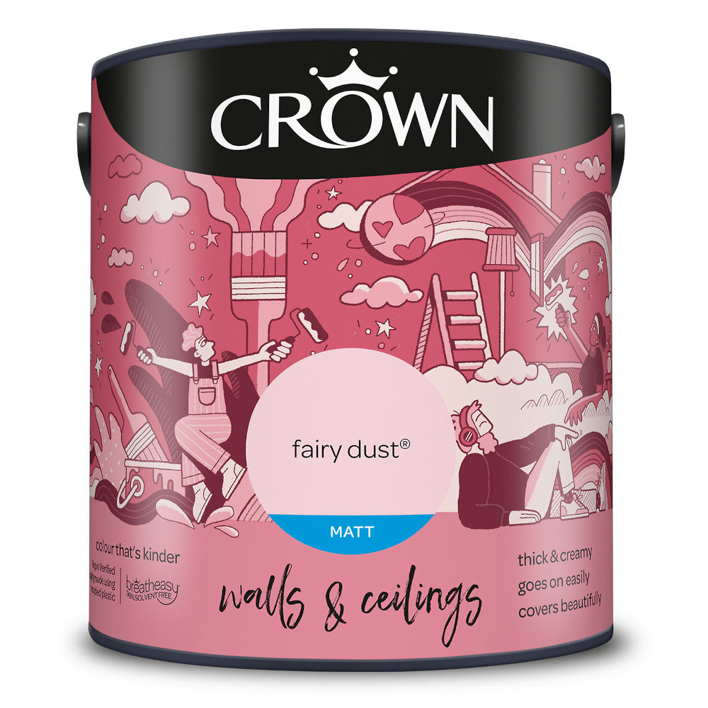Crown Walls & Ceilings Emulsion Fairy Dust