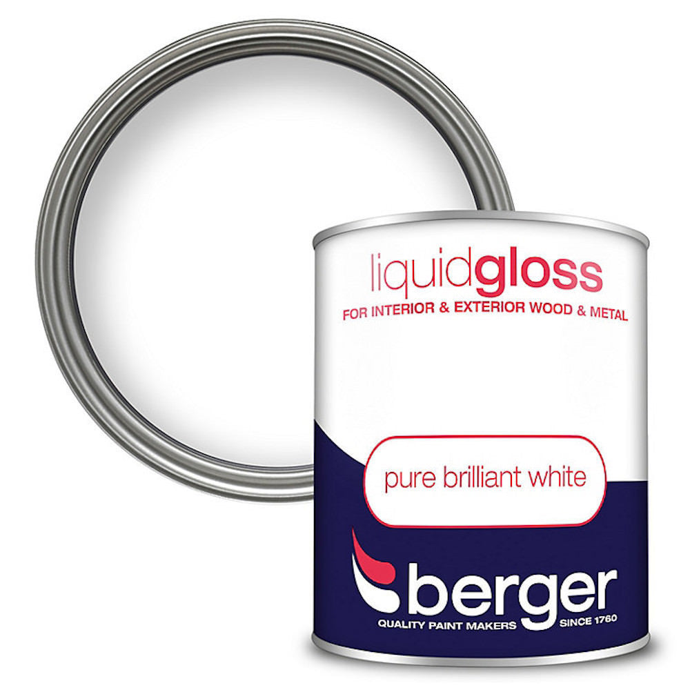 Berger Liquid Gloss Pure Brilliant White 750ml White