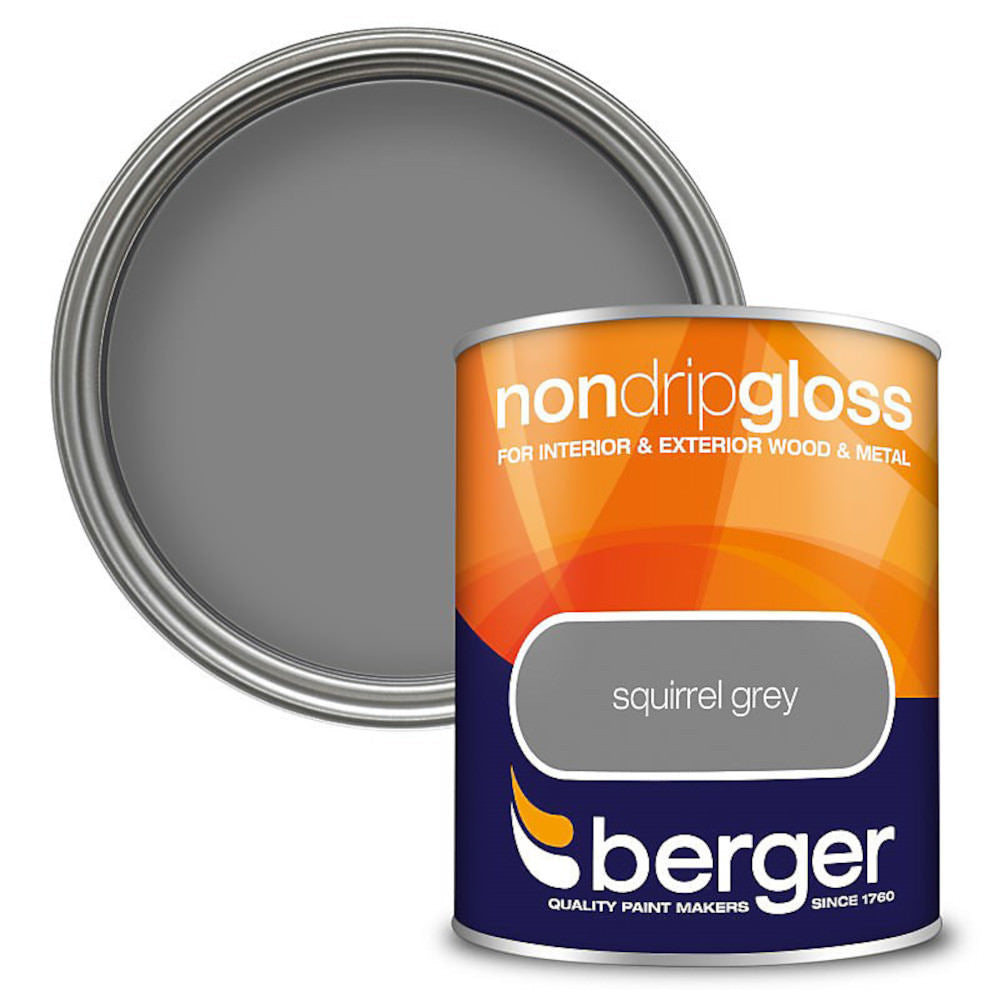 Berger Non Drip Gloss Squirrel Grey