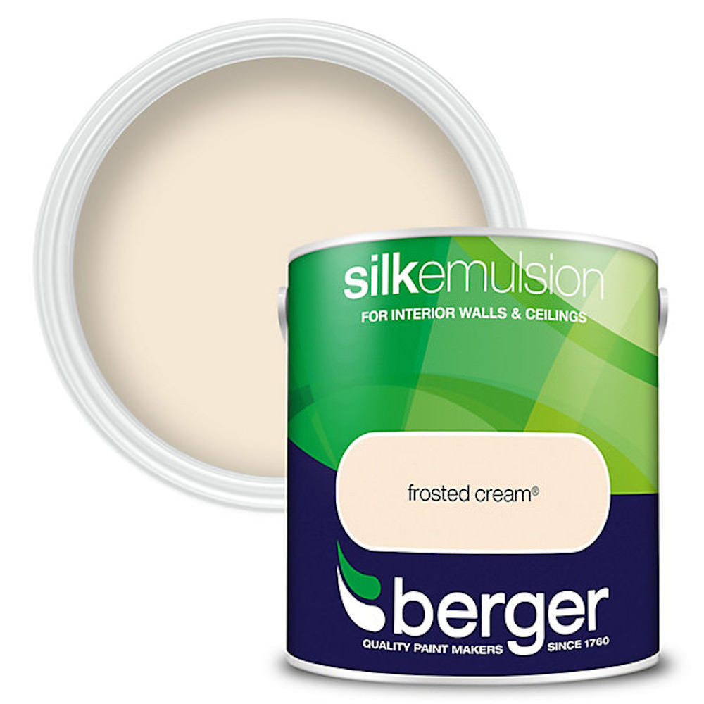 Berger Interior Emulsion Frosted Cream 2.5L Silk