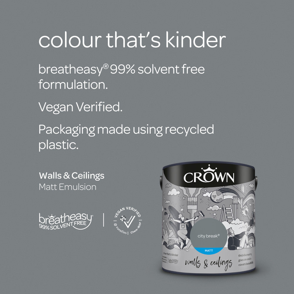 Crown Walls & Ceilings Emulsion City Break