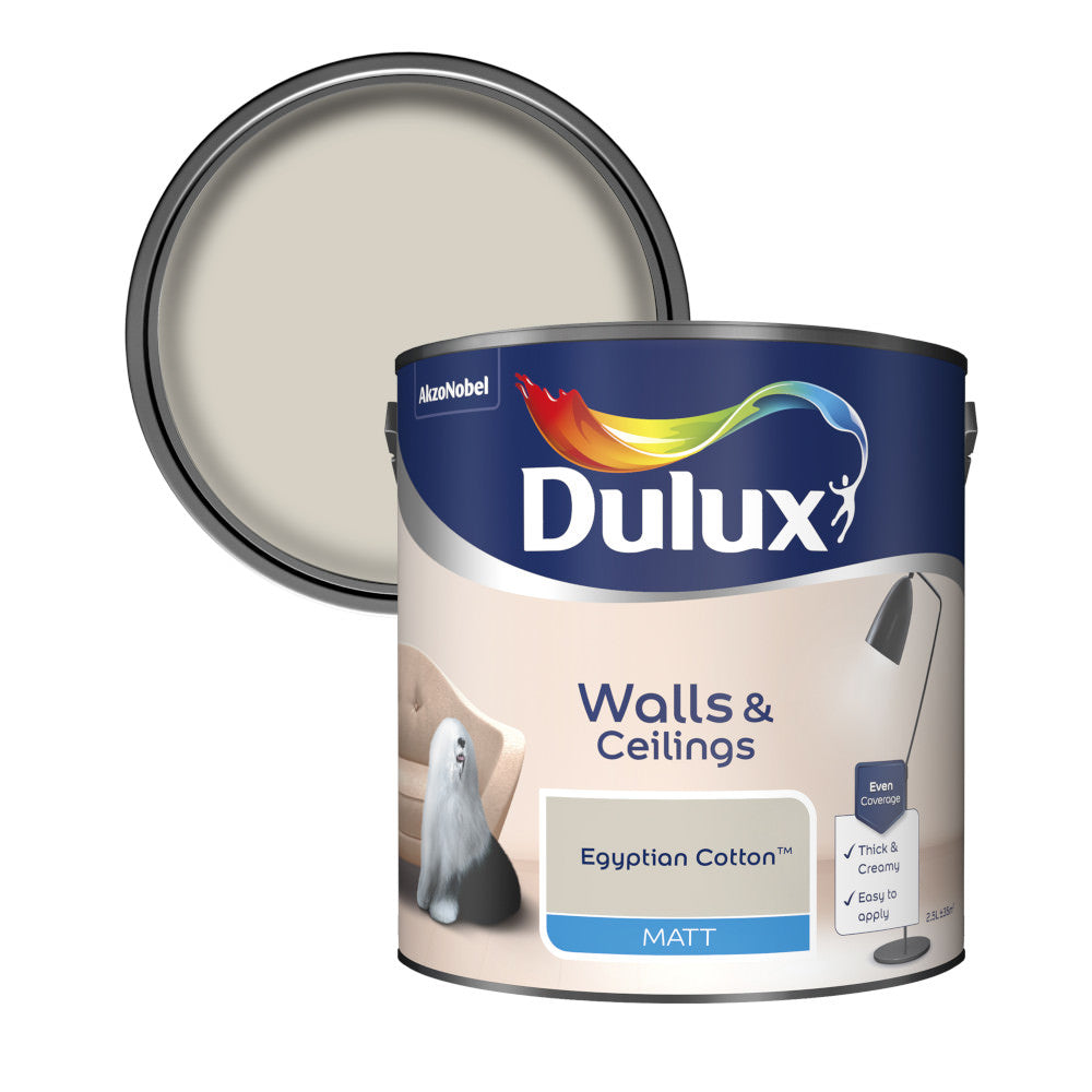 Dulux Emulsion Paint Egyptian Cotton