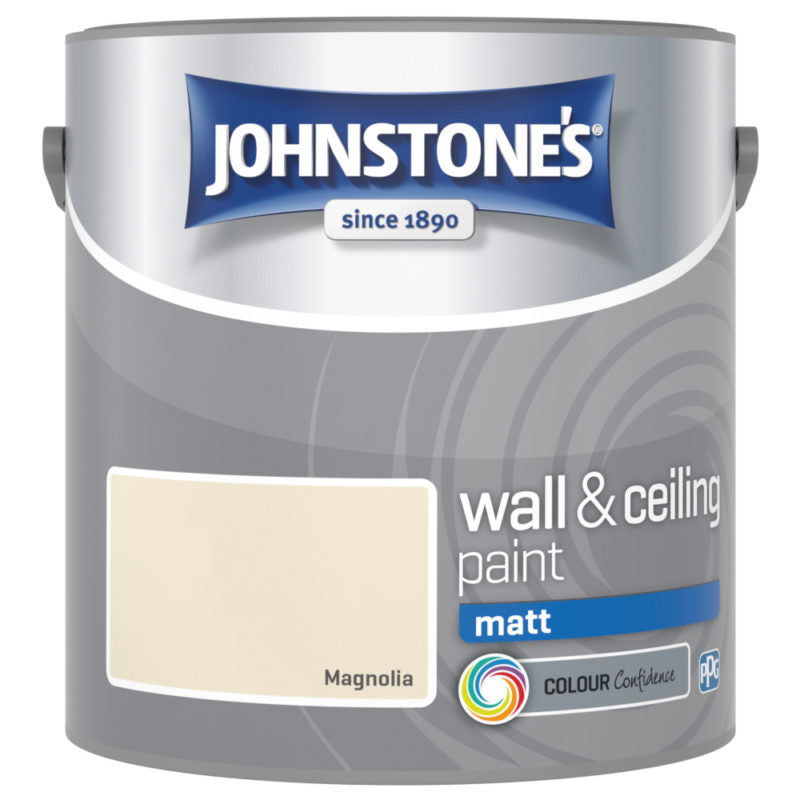 Johnstones Interior Emulsion Magnolia 2.5L Matt