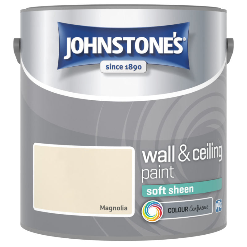 Johnstones Interior Emulsion Magnolia 2.5L Soft Sheen