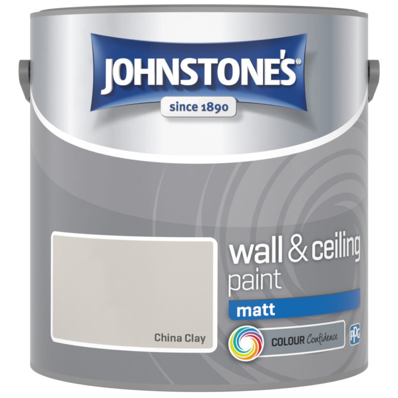 Johnstones Interior Emulsion China Clay 2.5L Matt