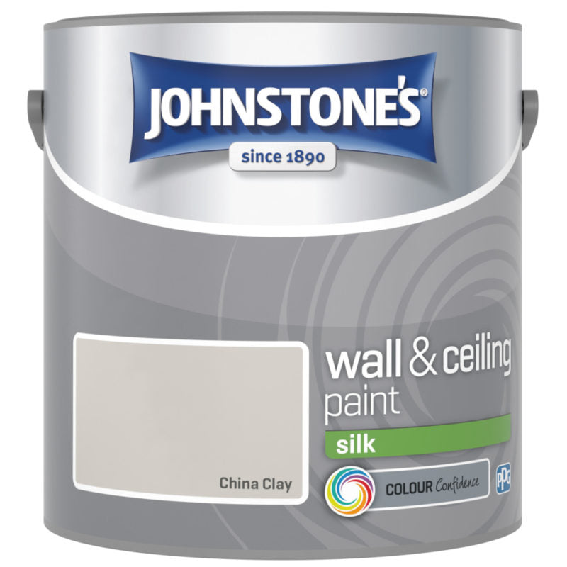 Johnstones Interior Emulsion China Clay 2.5L Silk