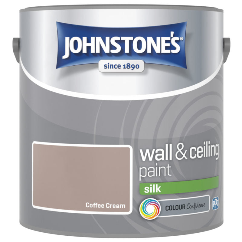 Johnstones Interior Emulsion Coffee Cream 2.5L Silk
