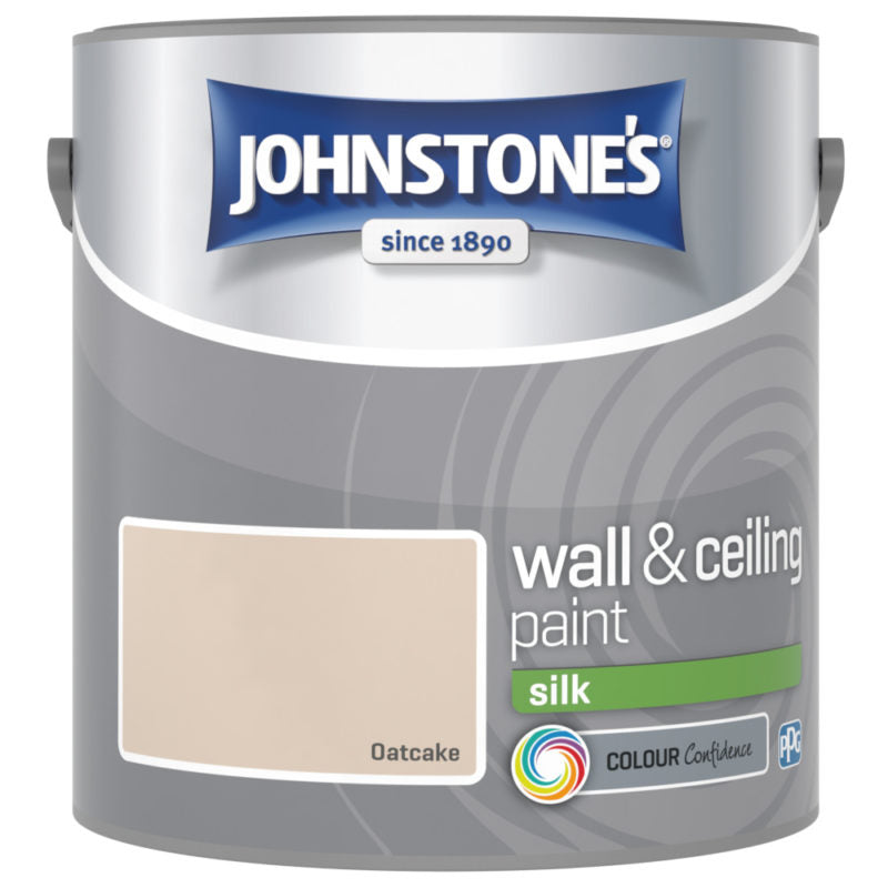 Johnstones Interior Emulsion Oatcake 2.5L Silk