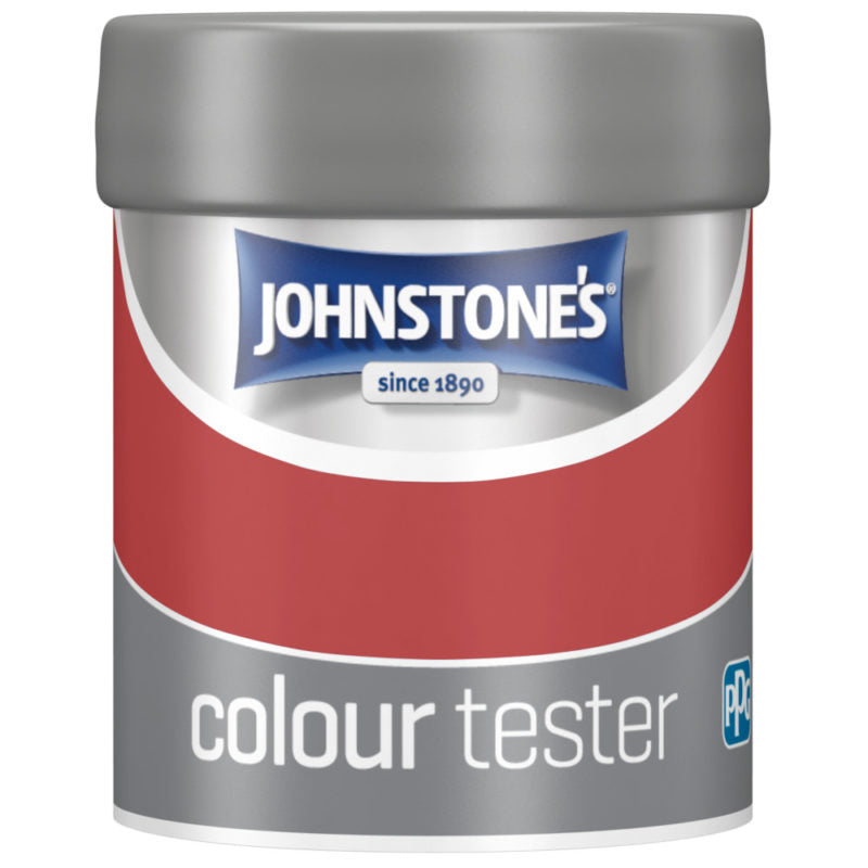 Johnstones Interior Emulsion Rich Red 75ml Matt