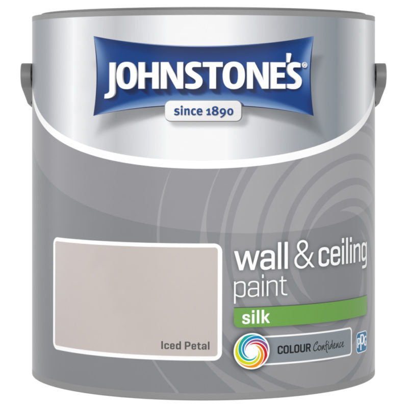 Johnstones Interior Emulsion Iced Petal 2.5L Silk
