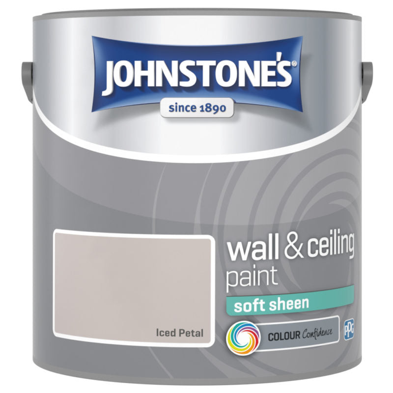 Johnstones Interior Emulsion Iced Petal 2.5L Soft Sheen