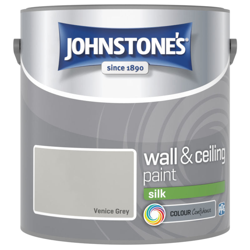 Johnstones Interior Emulsion Venice Grey 2.5L Silk
