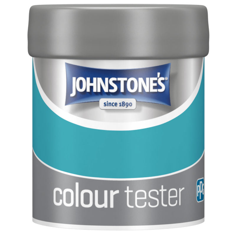 Johnstones Feature Wall Interior Emulsion Caribbean Tide 75ml Matt