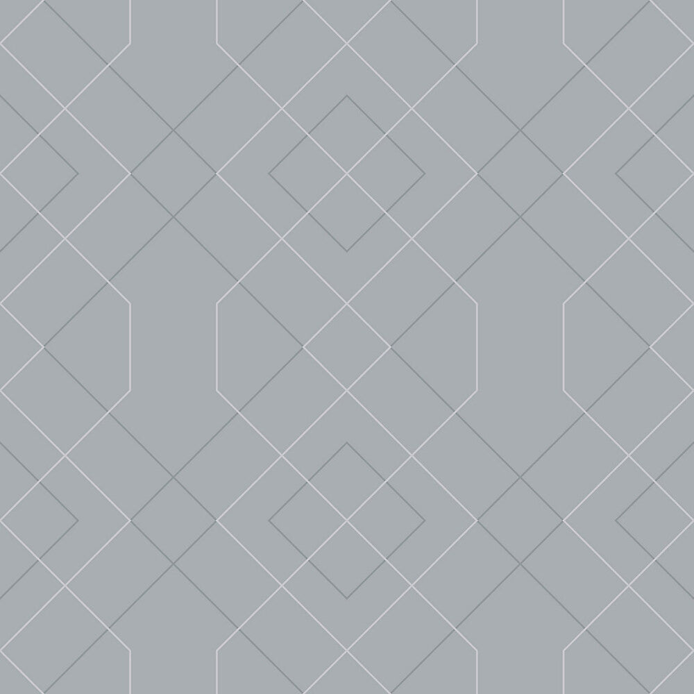This image shows product Fine Decor Wallpaper FD25910 A Street Scott Living Ballard Dove Grey