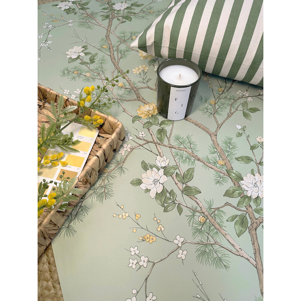 Belgravia Wallpaper 752 Bridget Sage