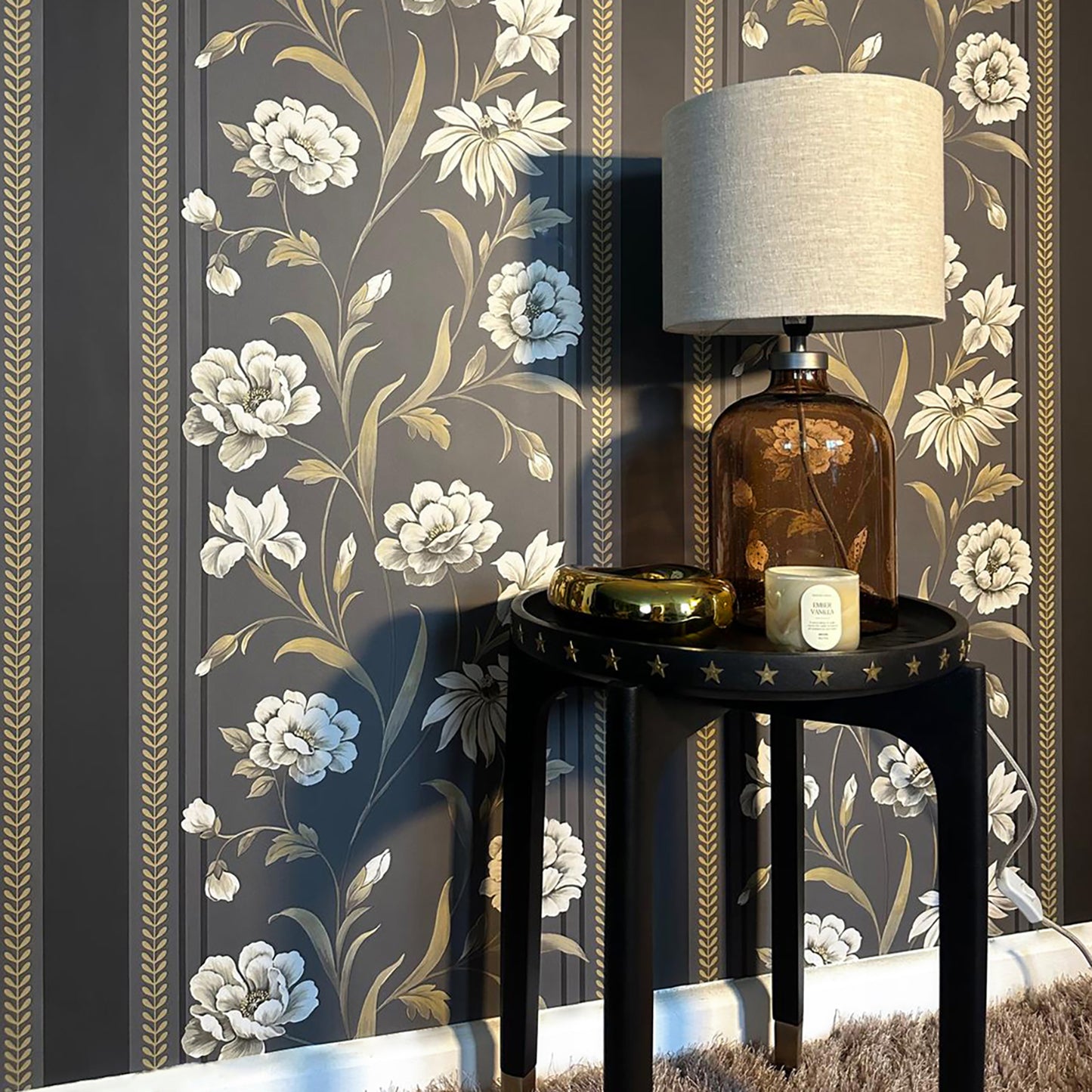 Belgravia Wallpaper 759 Raya Dark