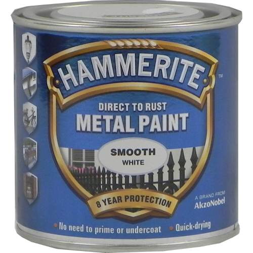 Hammerite Metal Paint Smooth White