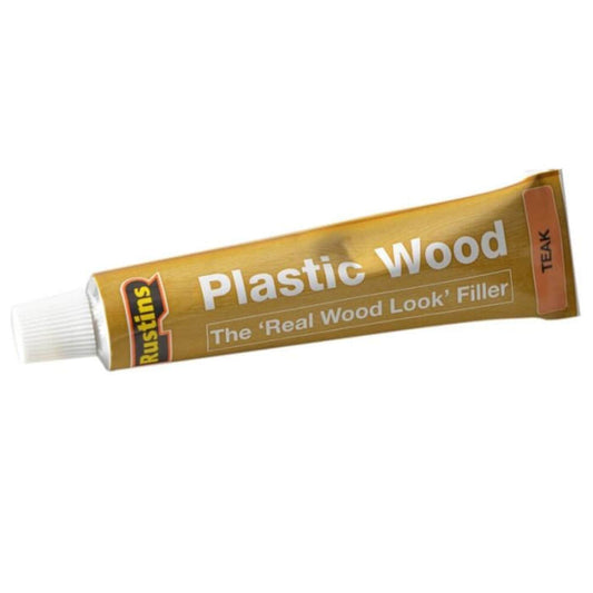 Rustins Plastic Wood Teak
