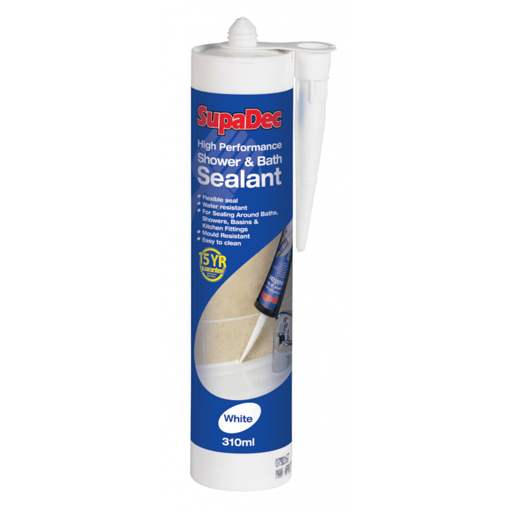 Supadec Bath & Shower Sealant White