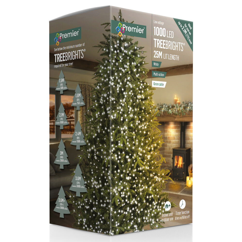 1000 Led Treebrights With Time