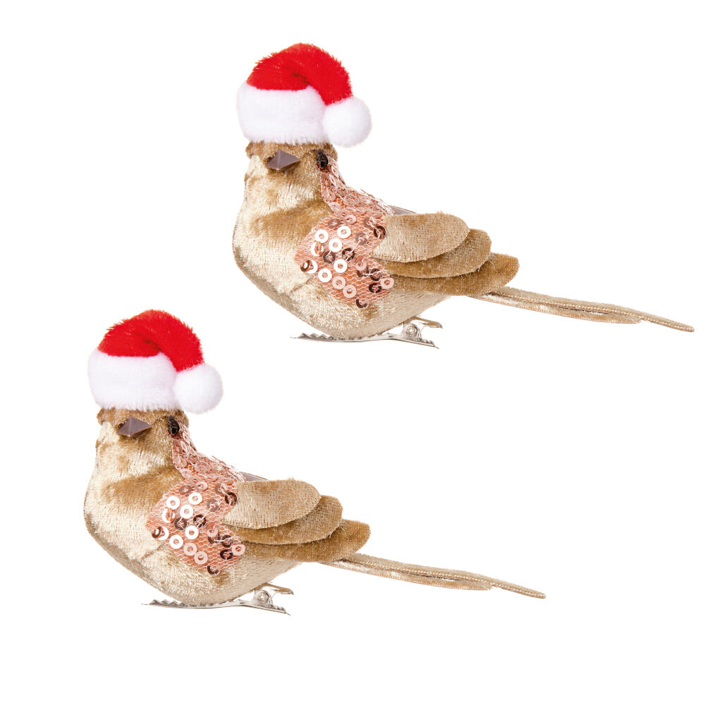 2 piece Champagne Gold Bird