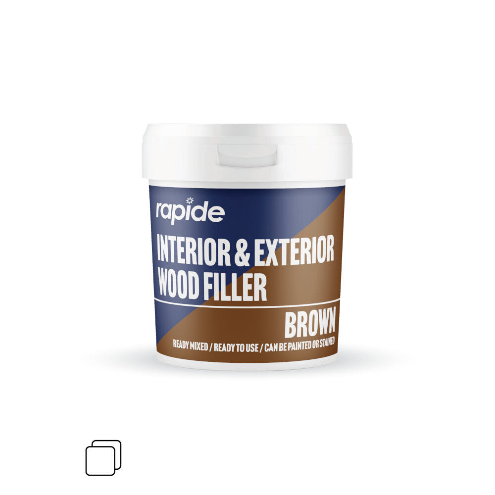 Brown Wood Filler Tub