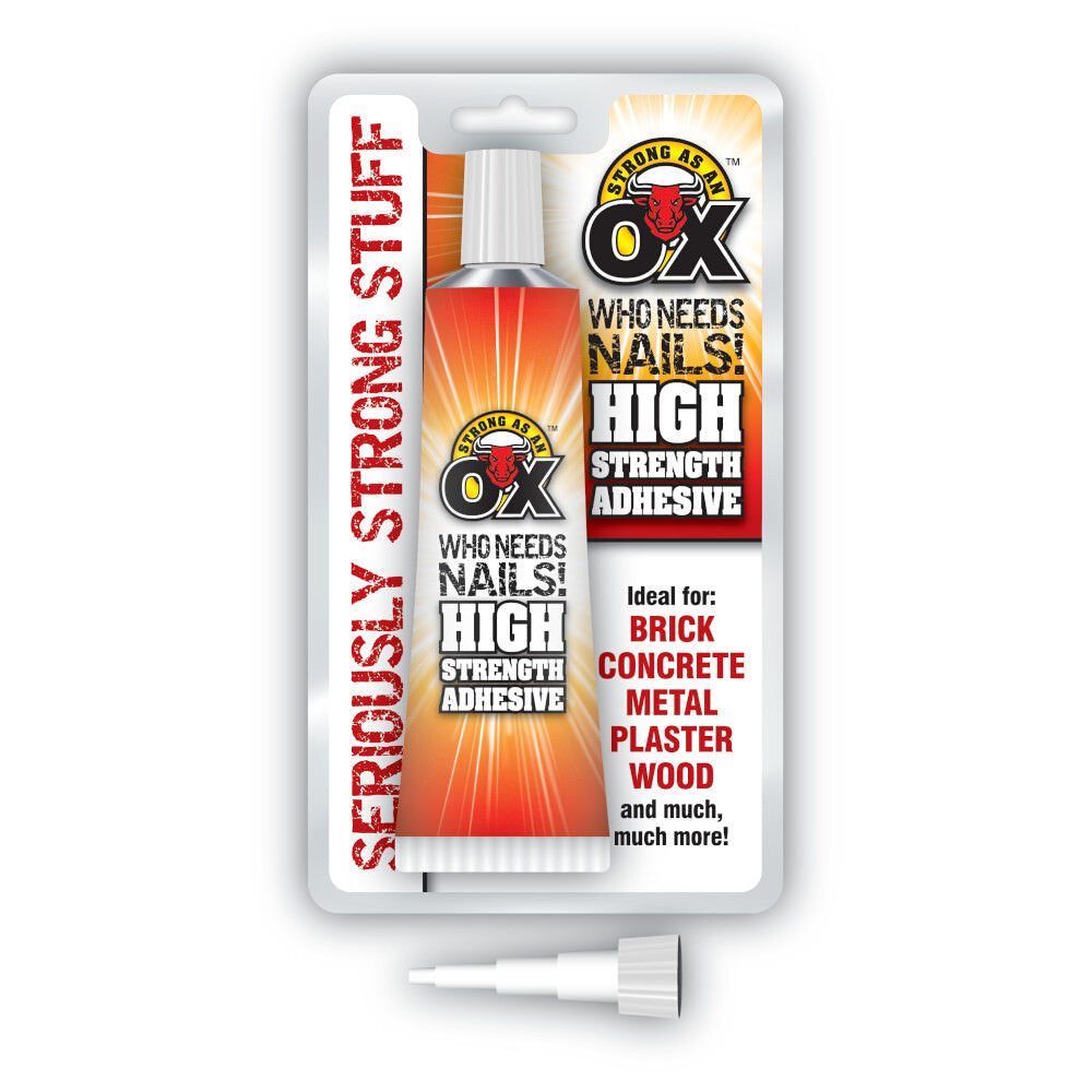 Rap Rock Hard Sticks Like Nails Adhesive