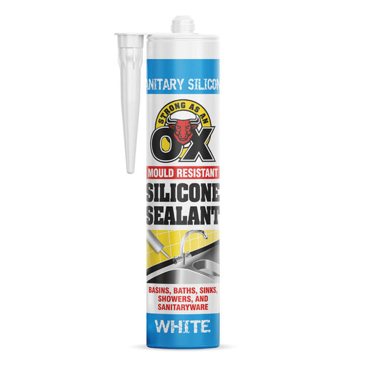 Saao White Mould Resistant Silicone Sealant