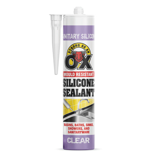 Saao Clear Mould Resistant Silicone Sealant