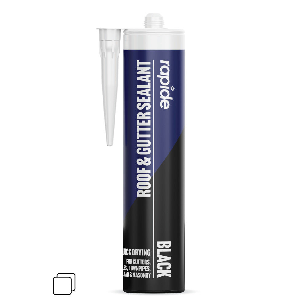 Rap Cartridge Roof & Gutter Sealant Black