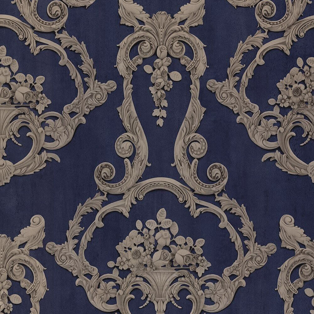 Debona Wallpaper 6216 Debona Grosvenor Blue