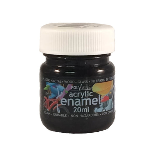 Polyvine Acrylic Enamel Multi Surface Paint Emerald 50ml Acrylic