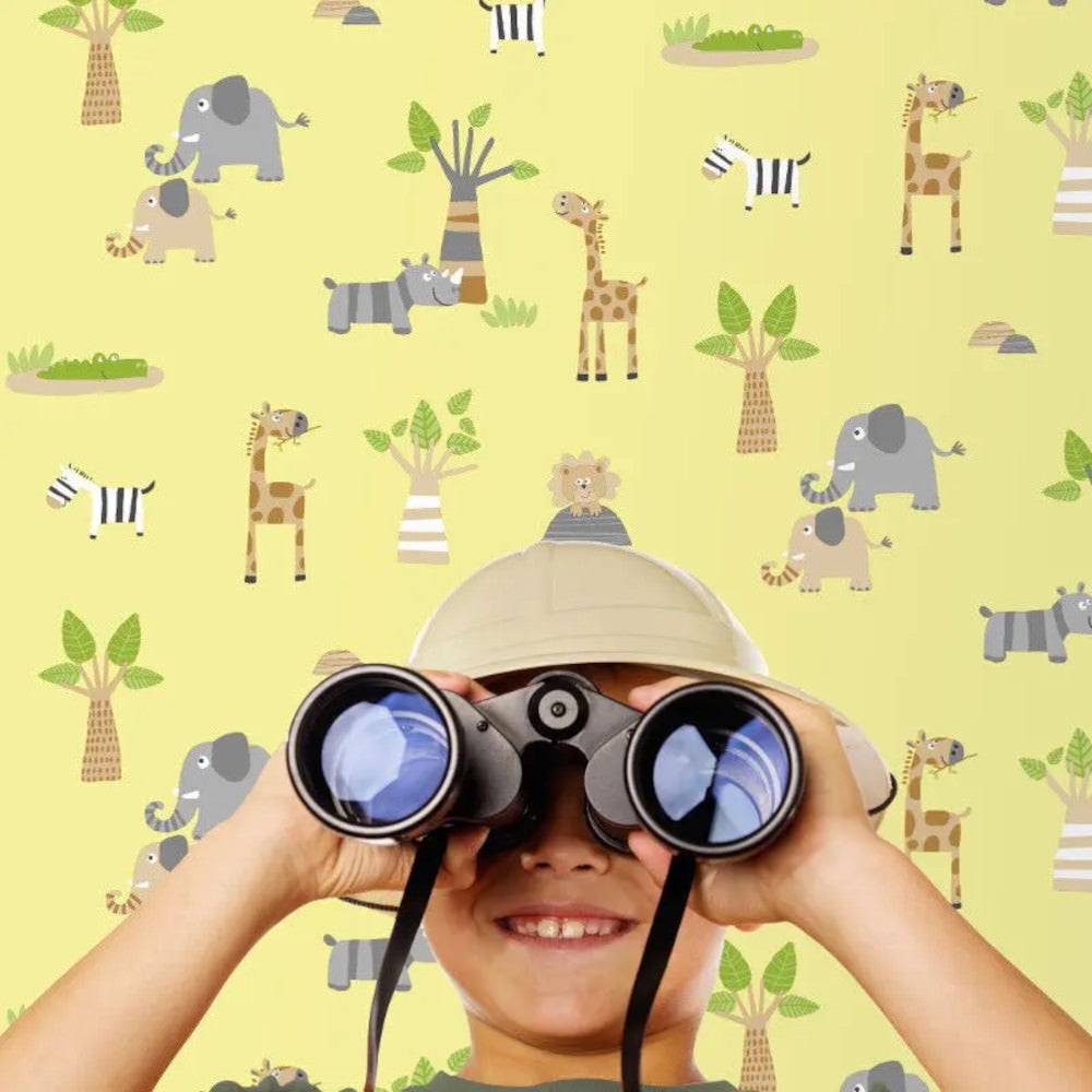 Debona Wallpaper 20004 Zoo Room Beige 