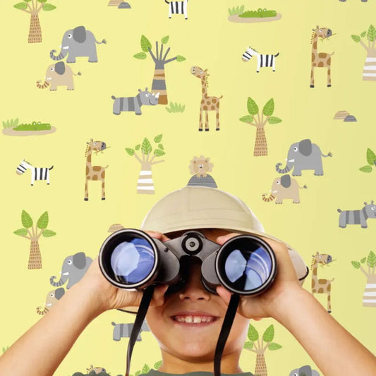 Debona Wallpaper 20004 Zoo Room Beige 