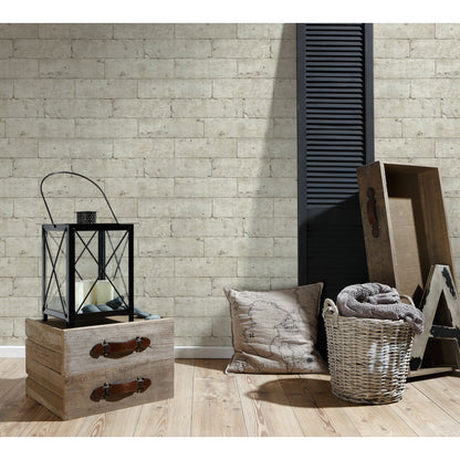 AS Creation Wallpaper 366201 Stone Effect Solid Vinyl 