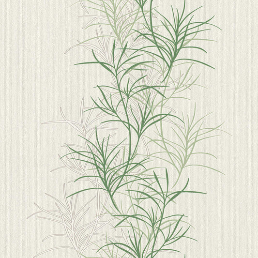 Rasch Wallpaper 536003 Rock'N'Roll Climbing Vines Sage Green 