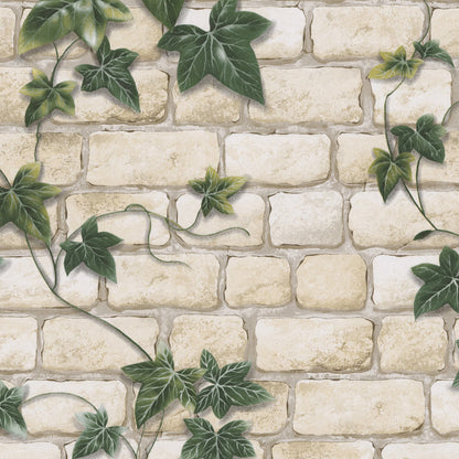 AS Creation Wallpaper 9804-34 Il Decoro Brick Ivy