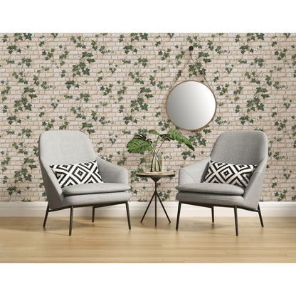 AS Creation Wallpaper 9804-34 Il Decoro Brick Ivy