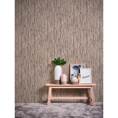 AS Creation Wallpaper 361524 Wood Effect Solid Vinyl 