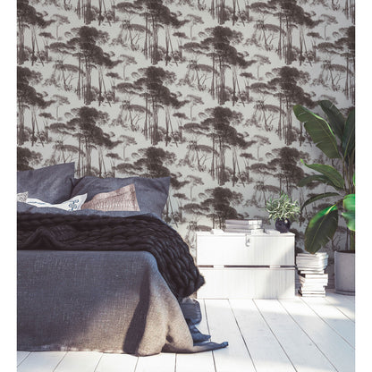 AS Creation Wallpaper 376511 Chantemur Solid Vinyl 