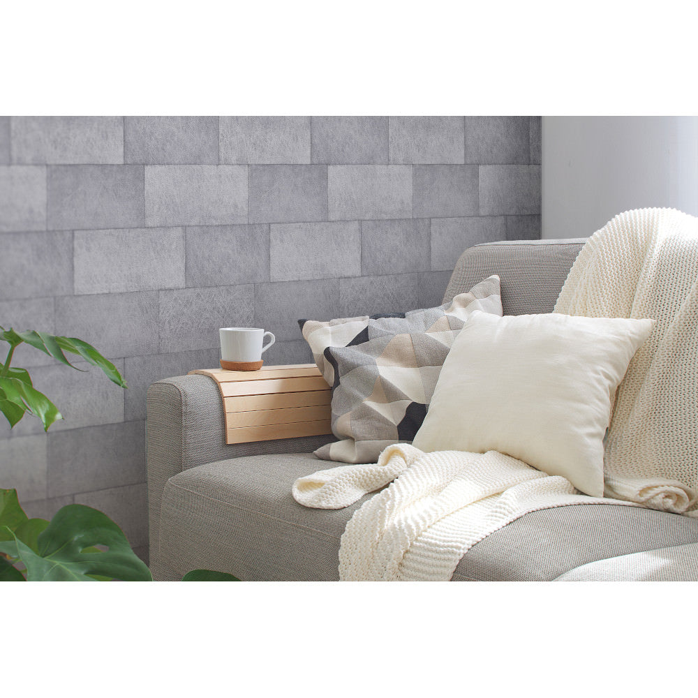 AS Creation Wallpaper 382011 Stone Effect Solid Vinyl 