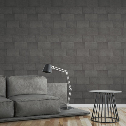 AS Creation Wallpaper 382016 Stone Effect Solid Vinyl 