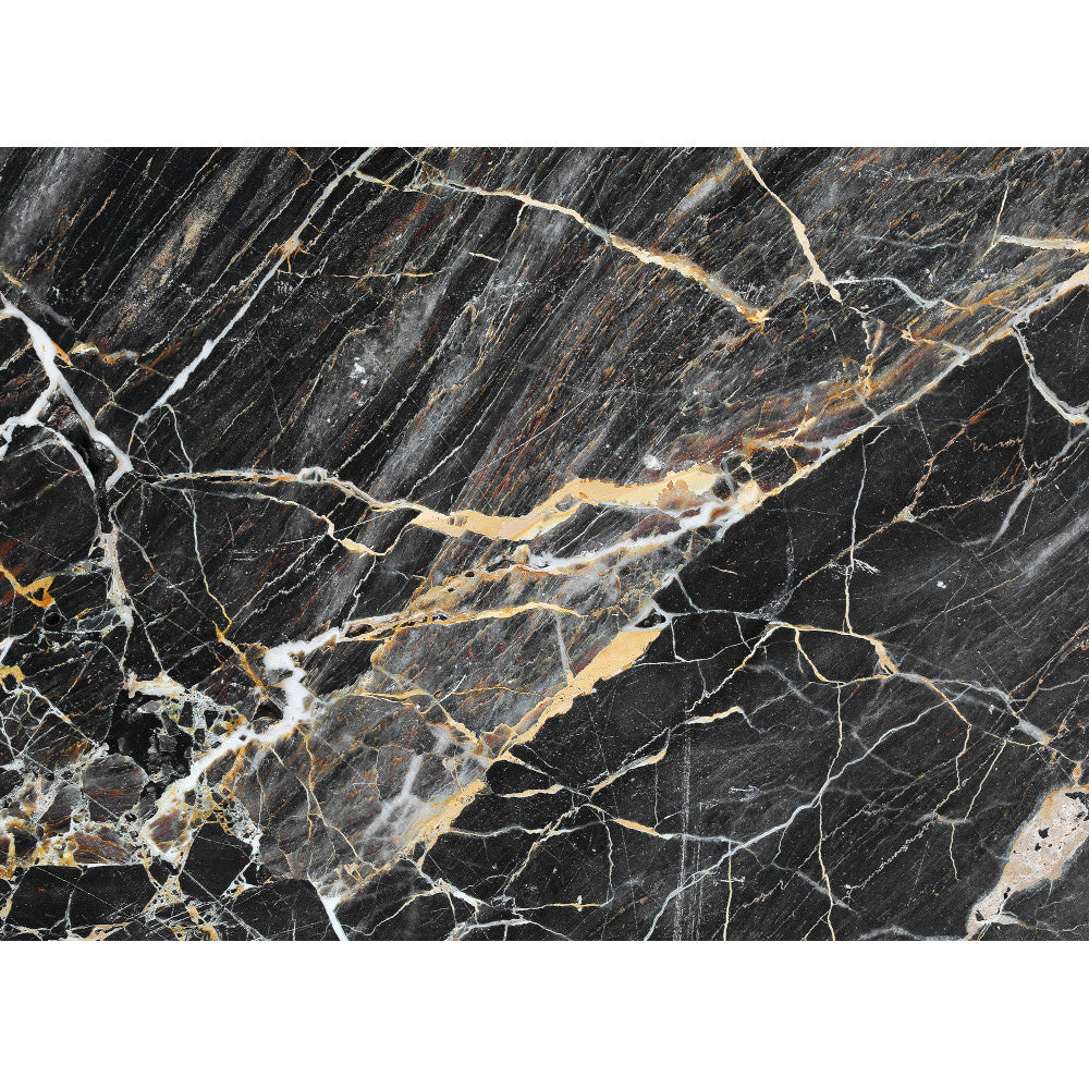 AS Creation Mural 118762 Black Gold Marble 