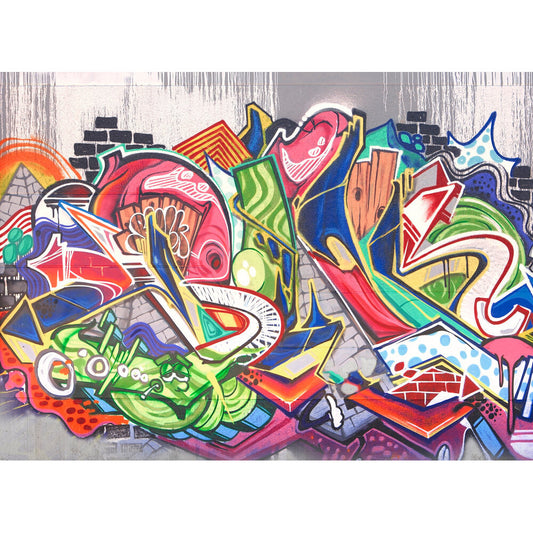 AS Creation Mural 118785 Brick White 