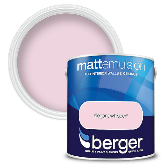 Berger Interior Emulsion Elegant Whisper 2.5L Matt