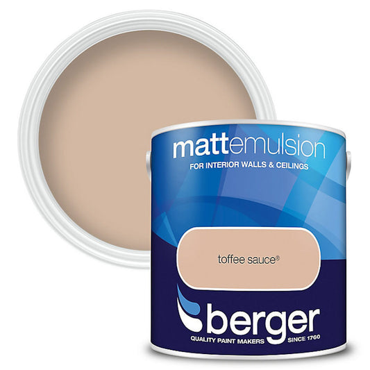Berger Interior Emulsion Toffee Sauce 2.5L Matt